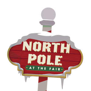 North Pole at the Fair – Puyallup Santa Photos Logo