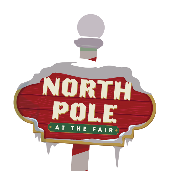 North Pole at the Fair – Puyallup Santa Photos Logo