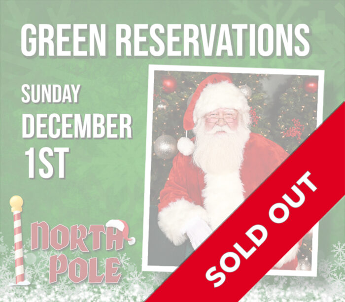 Green Reservations - December 1st