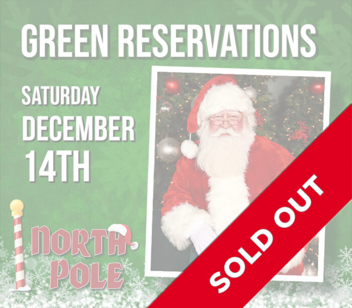 Green Reservations - December 14th