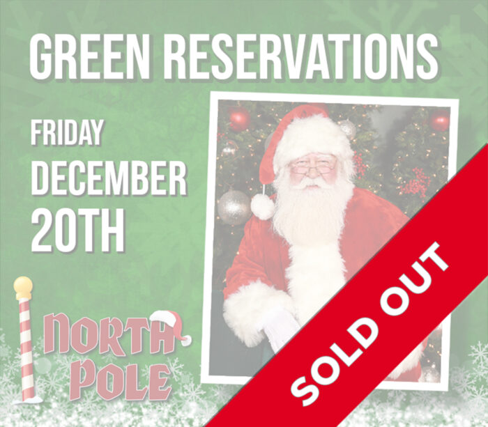 Green Reservations - December 20th