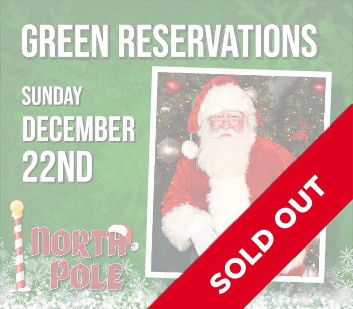 Green Reservations - December 22nd