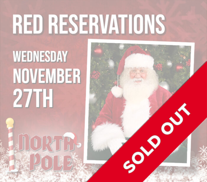 Red Reservations - November 27th